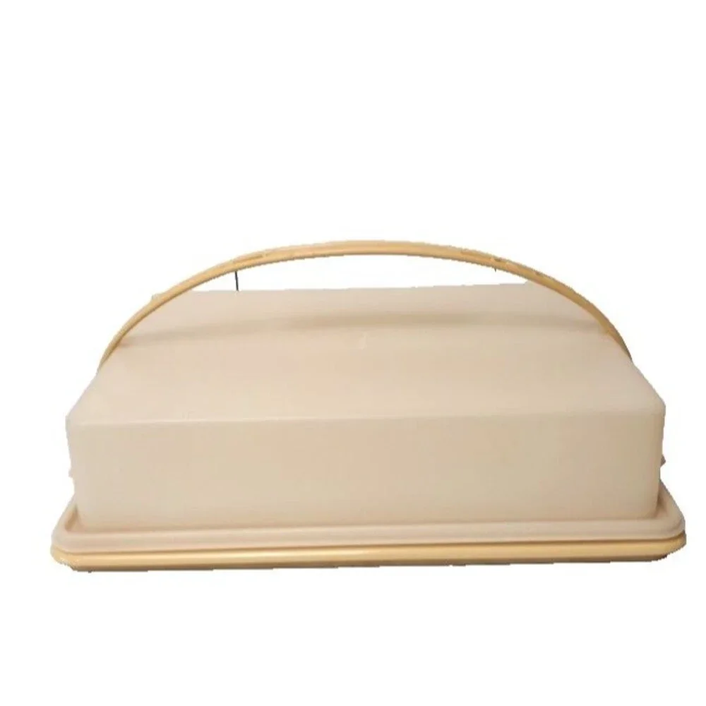 Vintage Tupperware Rectangular Sheet Cake/Cupcake Carrier 9x13
